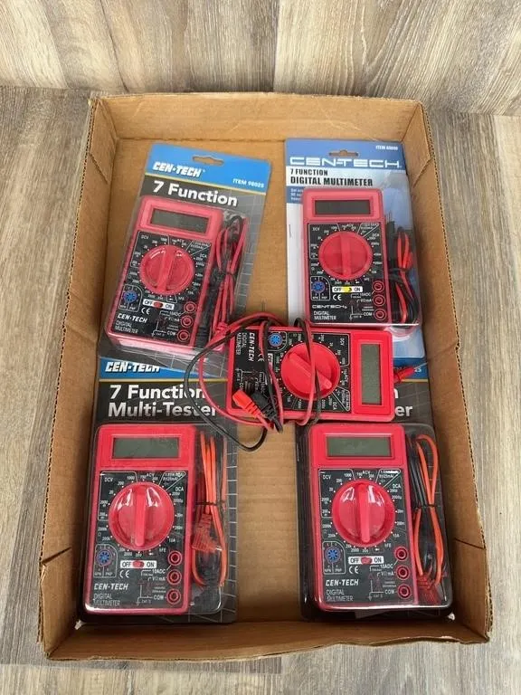 Cen-Tech 7 Function Digital Multimeters