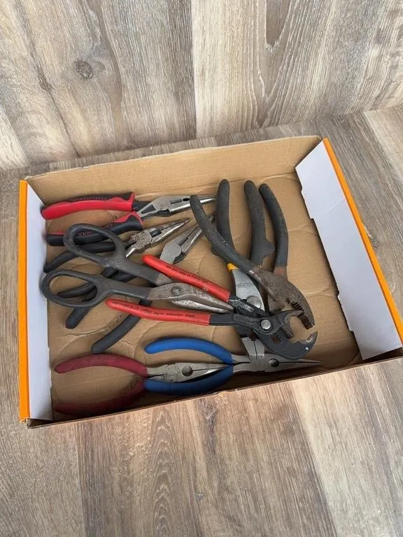 Assorted Hand Tools: Craftsman & Knipex