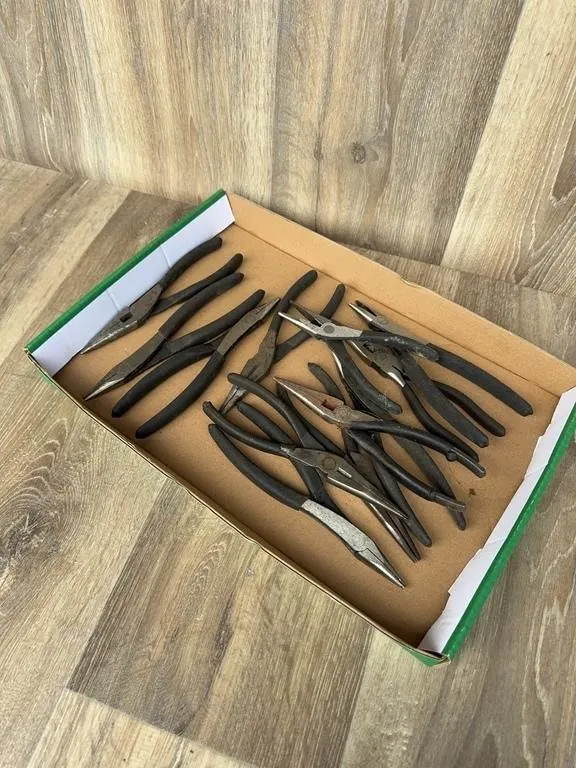 Craftsman USA Needle Nose Pliers Lot