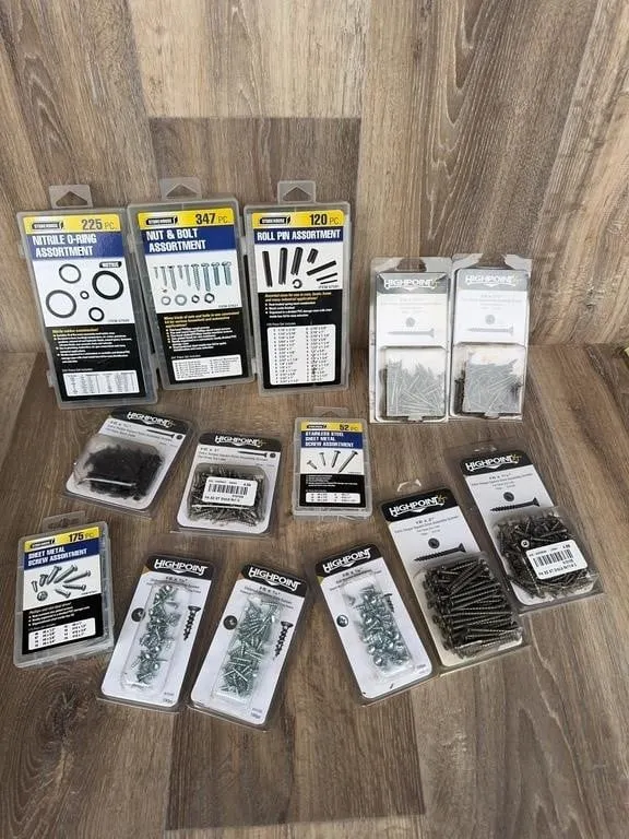 Storehouse Hardware Kits & Highpoint Screws Lot
