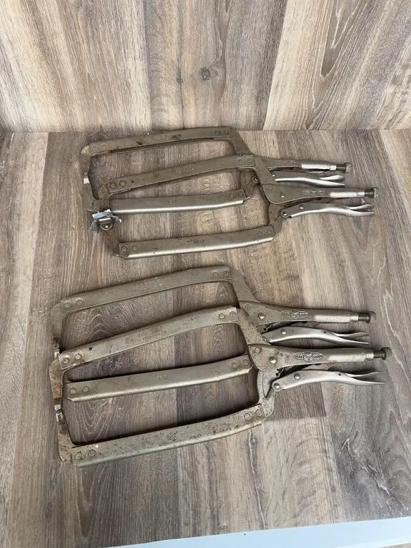 Vise-Grip 18R & 18SP Locking C-Clamps Lot