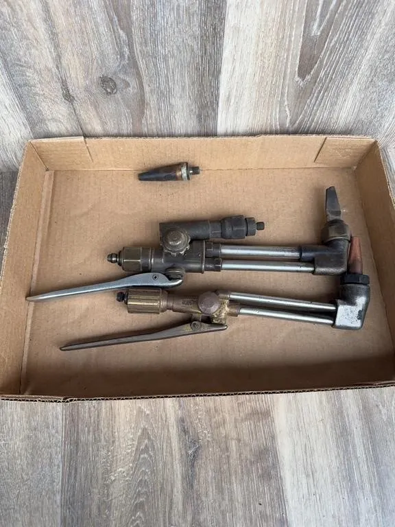 Airco Oxy-Acetylene Torch Components Lot