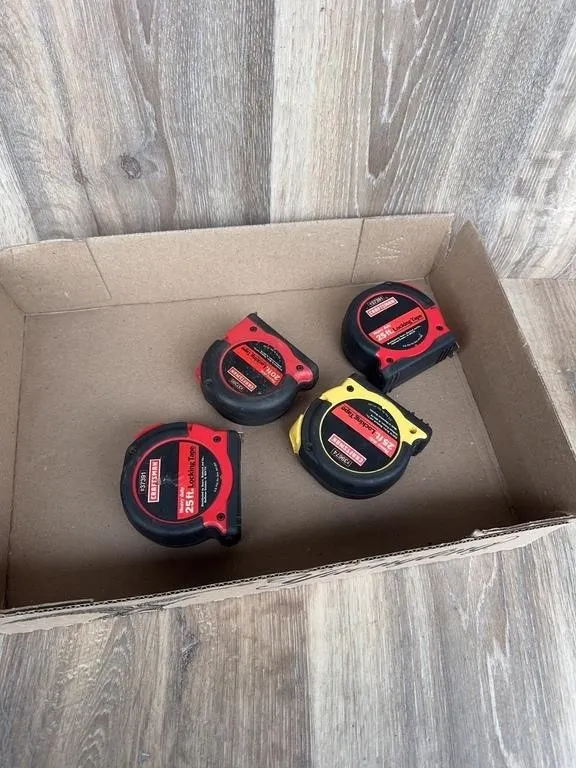 4 Craftsman Heavy Duty Locking Tape Measures