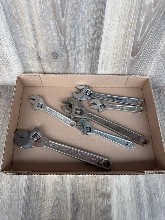 Craftsman Forged Alloy Adjustable Wrenches