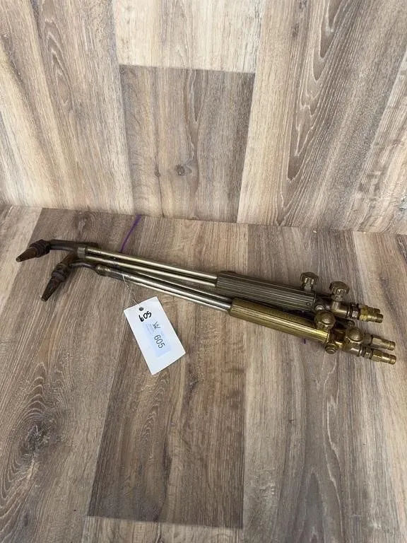 Brass Oxy-Acetylene Cutting Torch Pair