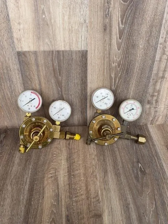 Meco Brass Oxy Acetylene Gas Regulators