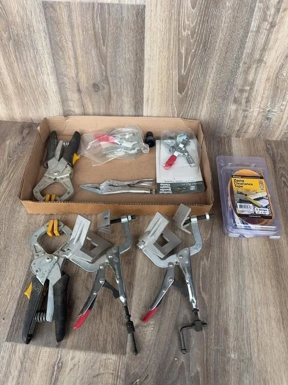 Woodworking Clamps & Tools Lot