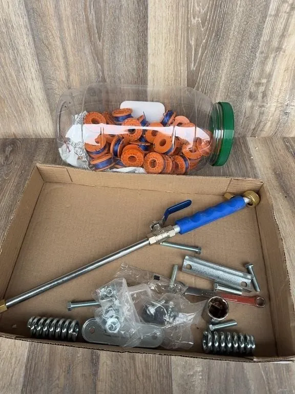 Lawn Care Trimmer Line & Spray Wand Set