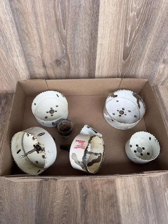 Milwaukee Hole Dozer & Warrior Hole Saw Lot