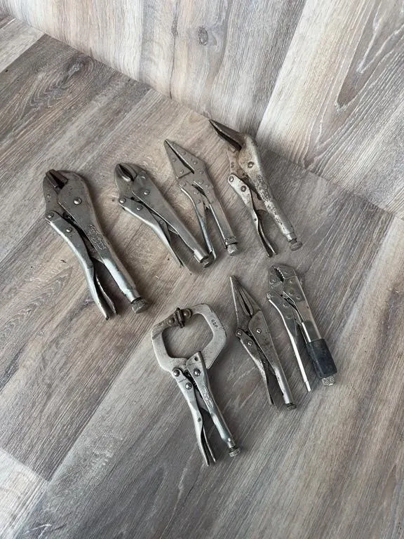 Locking Pliers Set - Irwin & Craftsman