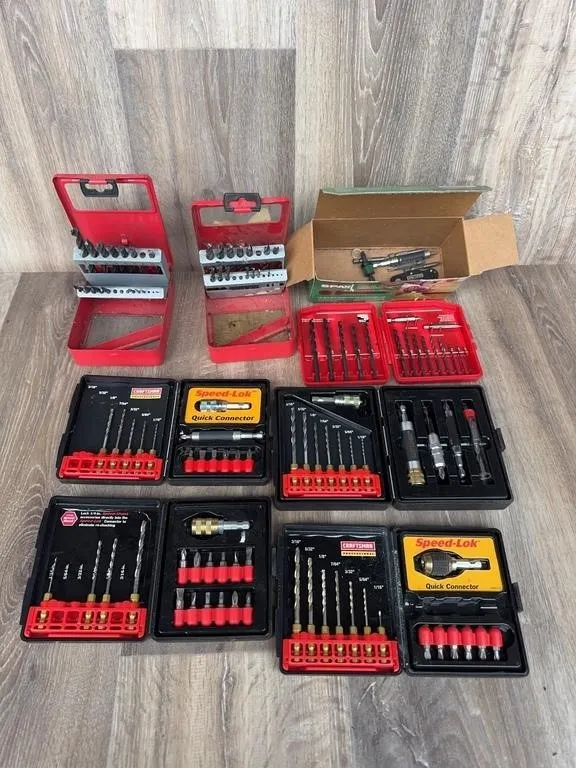 Craftsman Speed-Lok Bit Sets & Cases