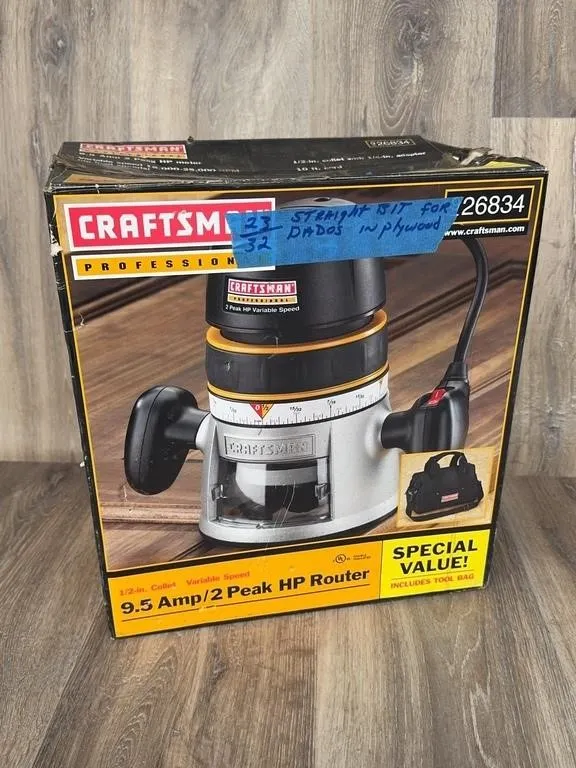 Craftsman 2 Peak HP Variable Speed Router