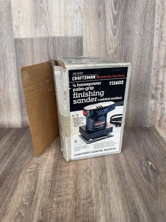 Sears Craftsman Palm Grip Finishing Sander
