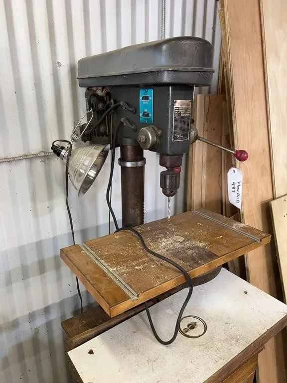 Test Rite 12-Speed Floor Drill Press Model 104