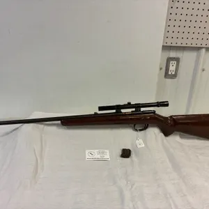 CIL Model 171 22 LR, w Clip,4x15 scope, S/N3278947