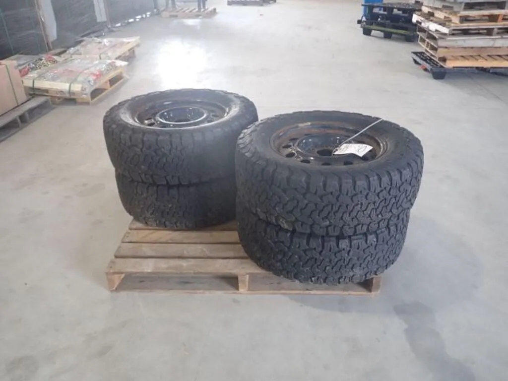 Qty Of (4) BFGoodrich Tires And Rims