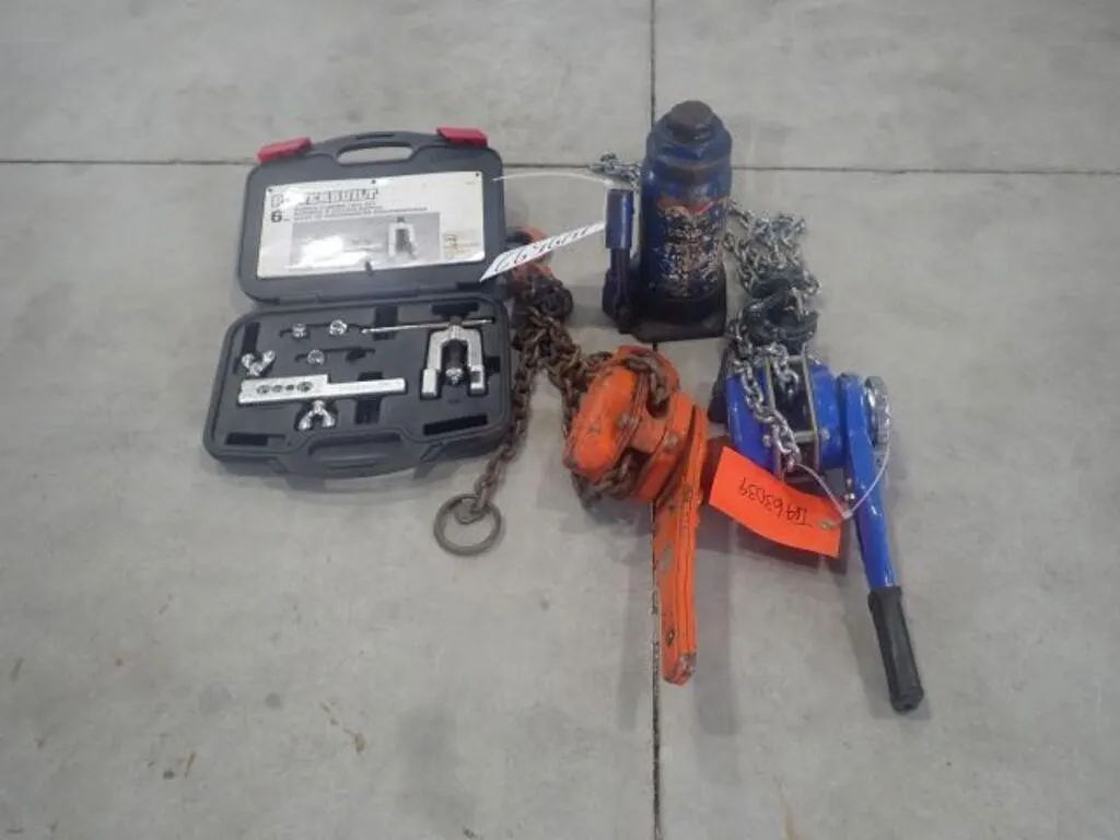 Qty Of (2) 3/4 Ton Chain Hoist