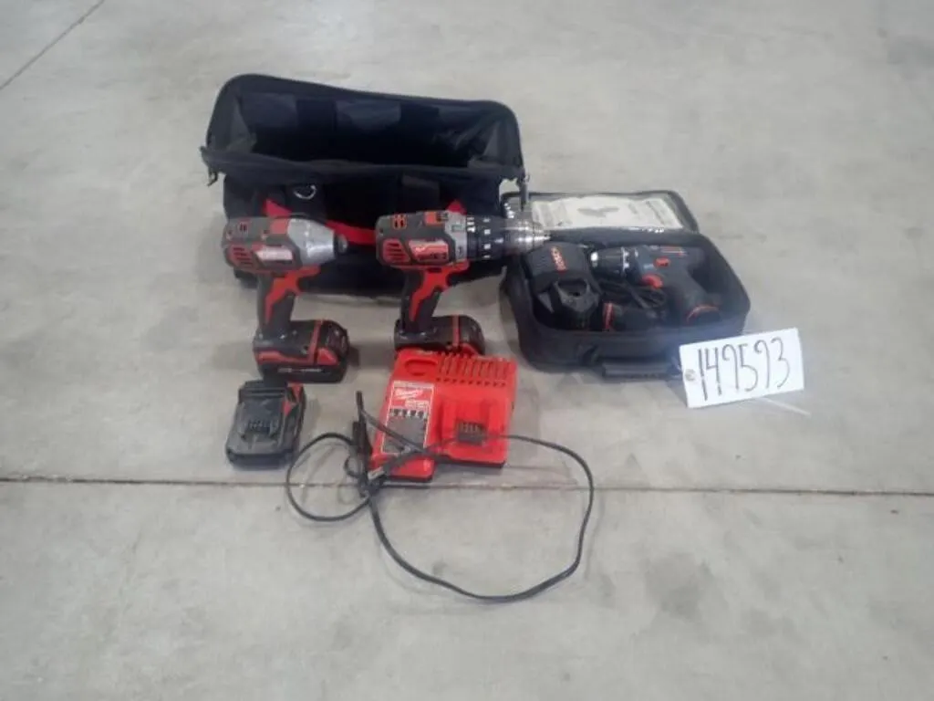 Qty Of (3) Cordless Drills