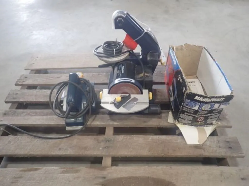 Mastercraft Belt And Disc Sander