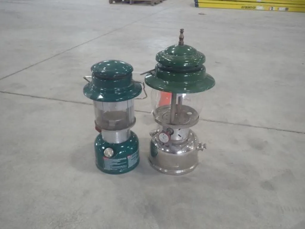 Qty Of (2) Coleman Kerosene Lanterns