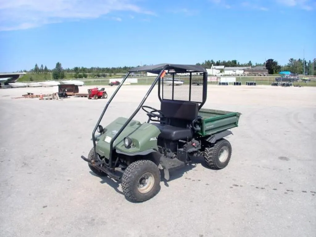 1999 Kawasaki Mule 550 2WD Side By Side