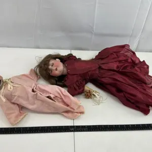 Pair of German Bisque Dolls w/ Sleep Eyes