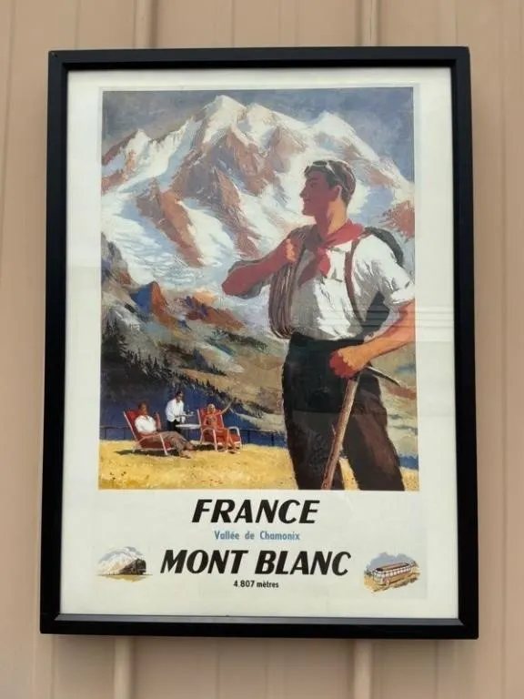 France Mont Blanc Framed Print