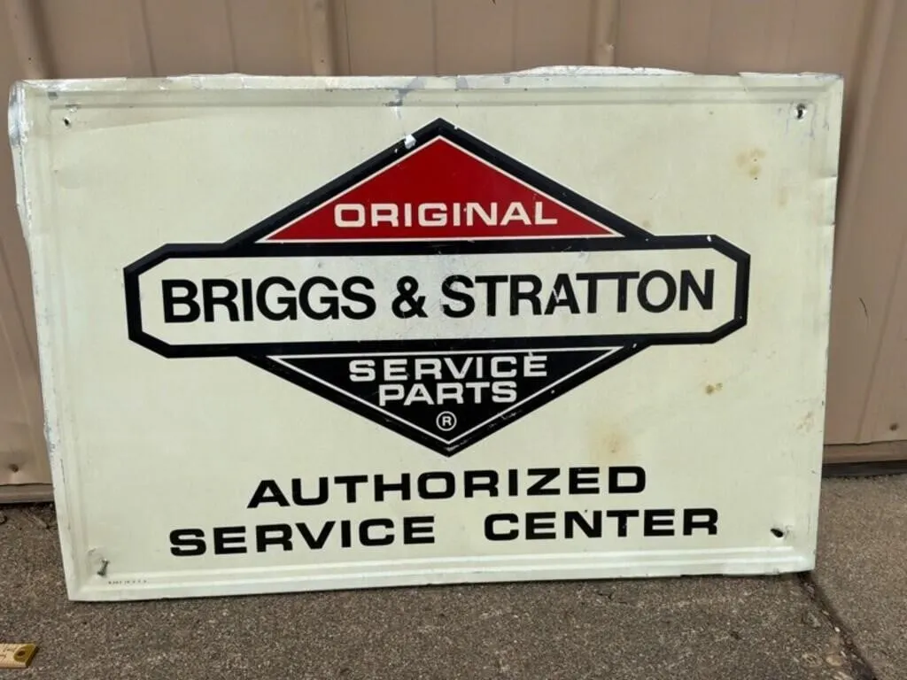 Briggs & Stratton Service Center Sign