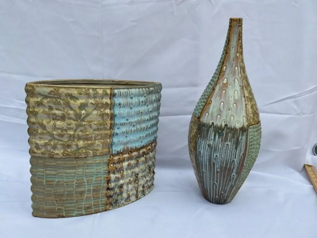 Imax Patchwork Vase & Bottle Set