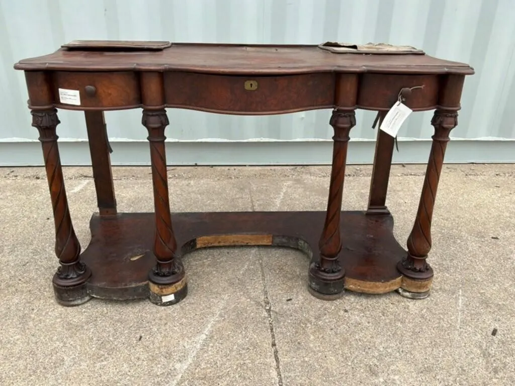 Burr Walnut Dressing Table
