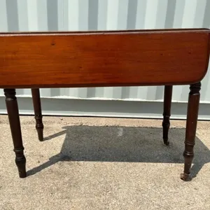 Antique Drop-Leaf Side Table w/ Drawer