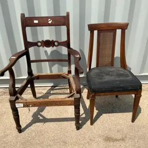 Vintage Wood Chairs (Lot of 2)