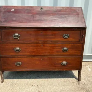 Vintage Georgian Style Secretary Desk
