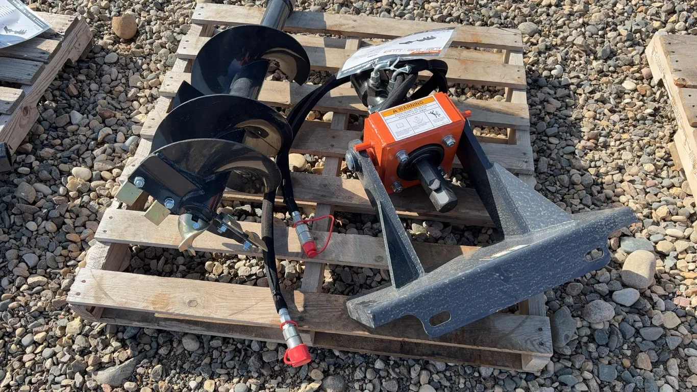 Mini Skid Steer Auger Drive & Bit