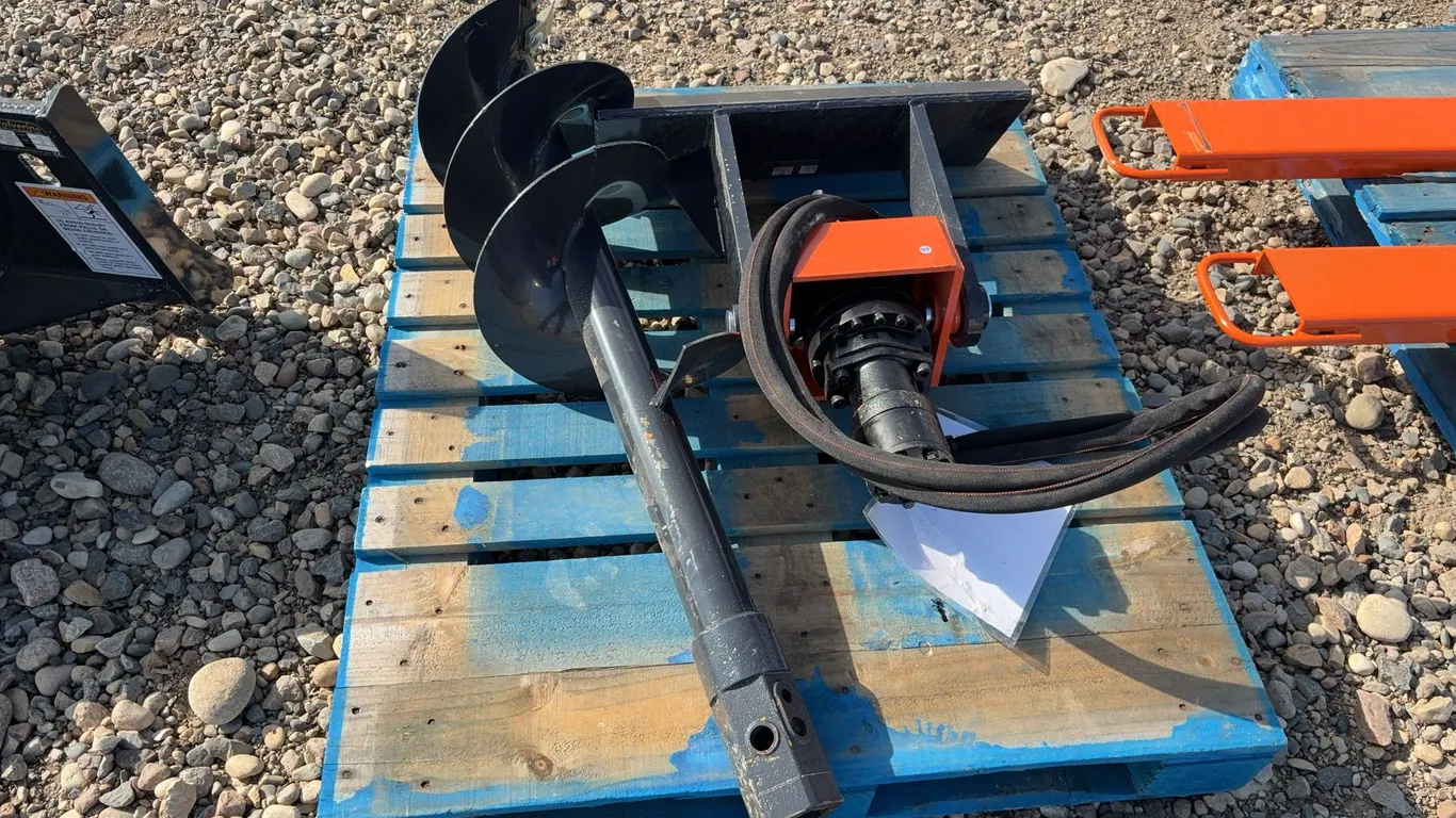 Mini Skid Steer Auger Drive & Bit