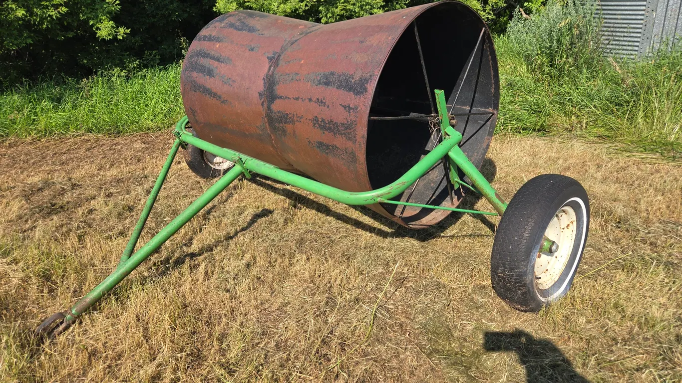 6' STEEL SWATH ROLLER