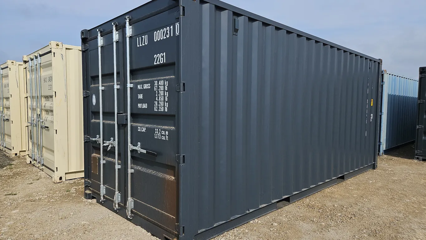 20' 1 Door Single Use Sea Container