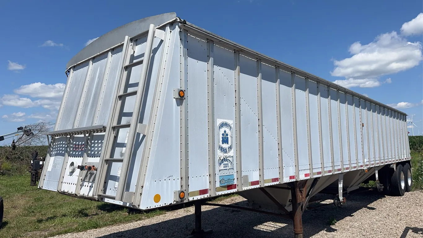 Merritt 2000 Aluminum Hopper Bottom - 40x96x68