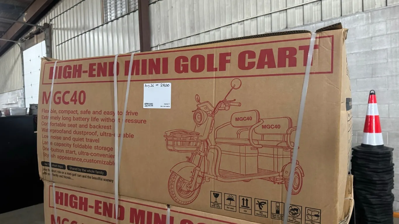 New SDLanch MGC40 mini elec golf cart-Sales Tax