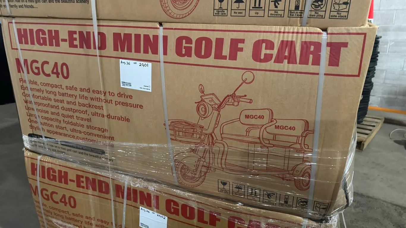 New SDLanch MGC40 mini elec golf cart-Sales Tax