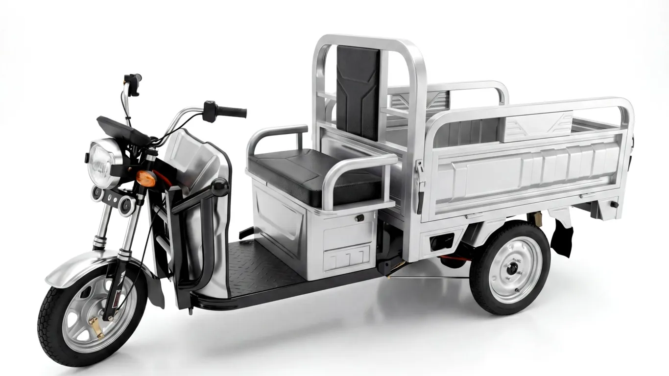 New SDLanch ET13 elec cargo tricycle-Sales Tax (Red in Color)
