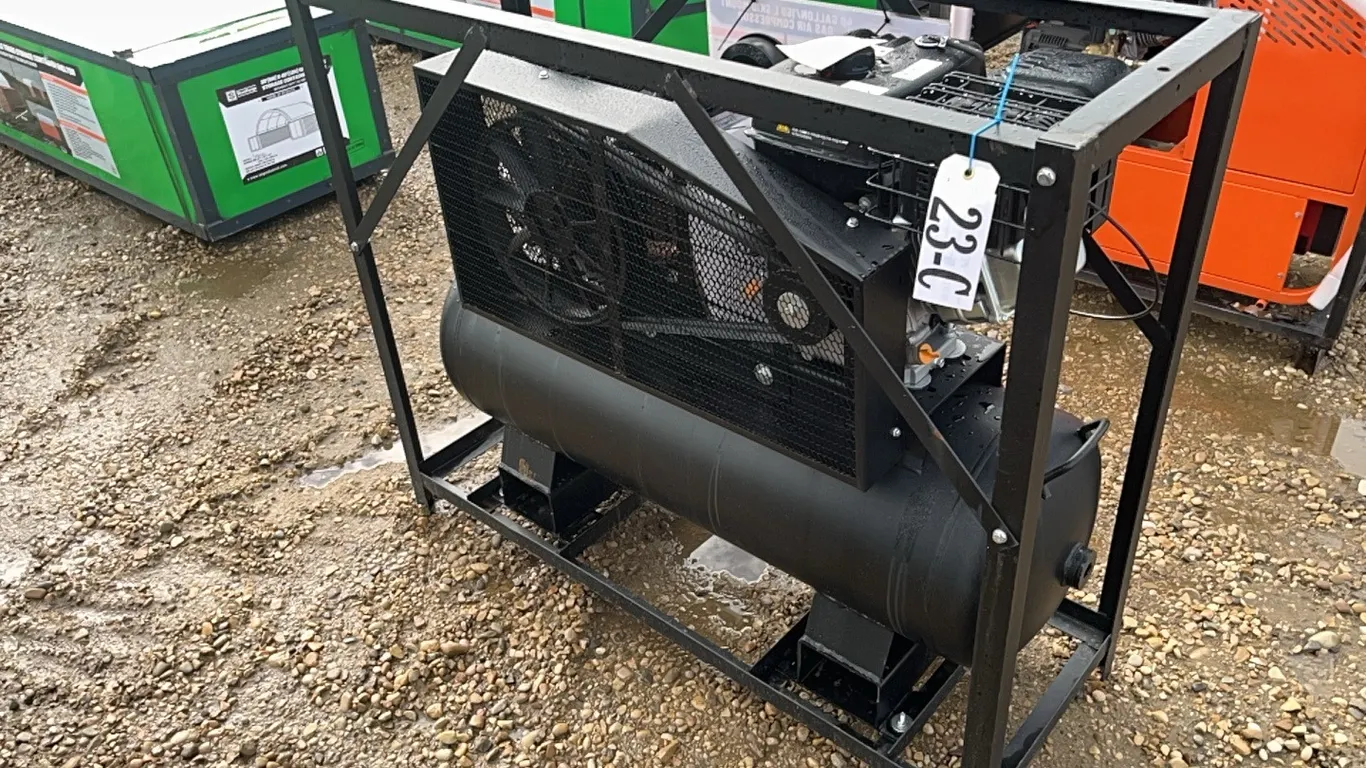 NEW/UNUSED STANFORGE MODEL SF-GAC40 40 GALLON SKID MT GAS AIR COMPRESSOR - s/n P1833V251230