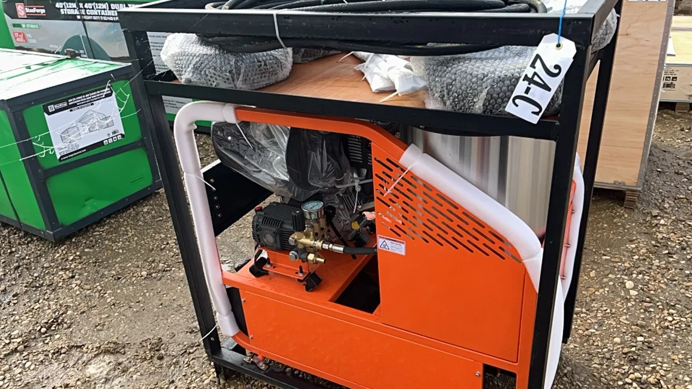 NEW/UNUSED TMG MODEL TMG-HW42R 4,000 PSI HOT WATER PRESSURE WASHER - s/n P1964V260314