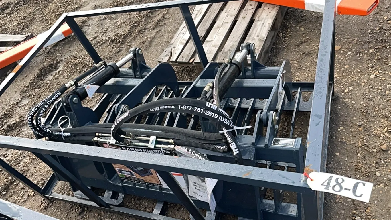 NEW/UNUSED STANFORGE MODEL SF-SSG60 59" SKID STEER SKELETON GRAPPLE ATTACHMENT