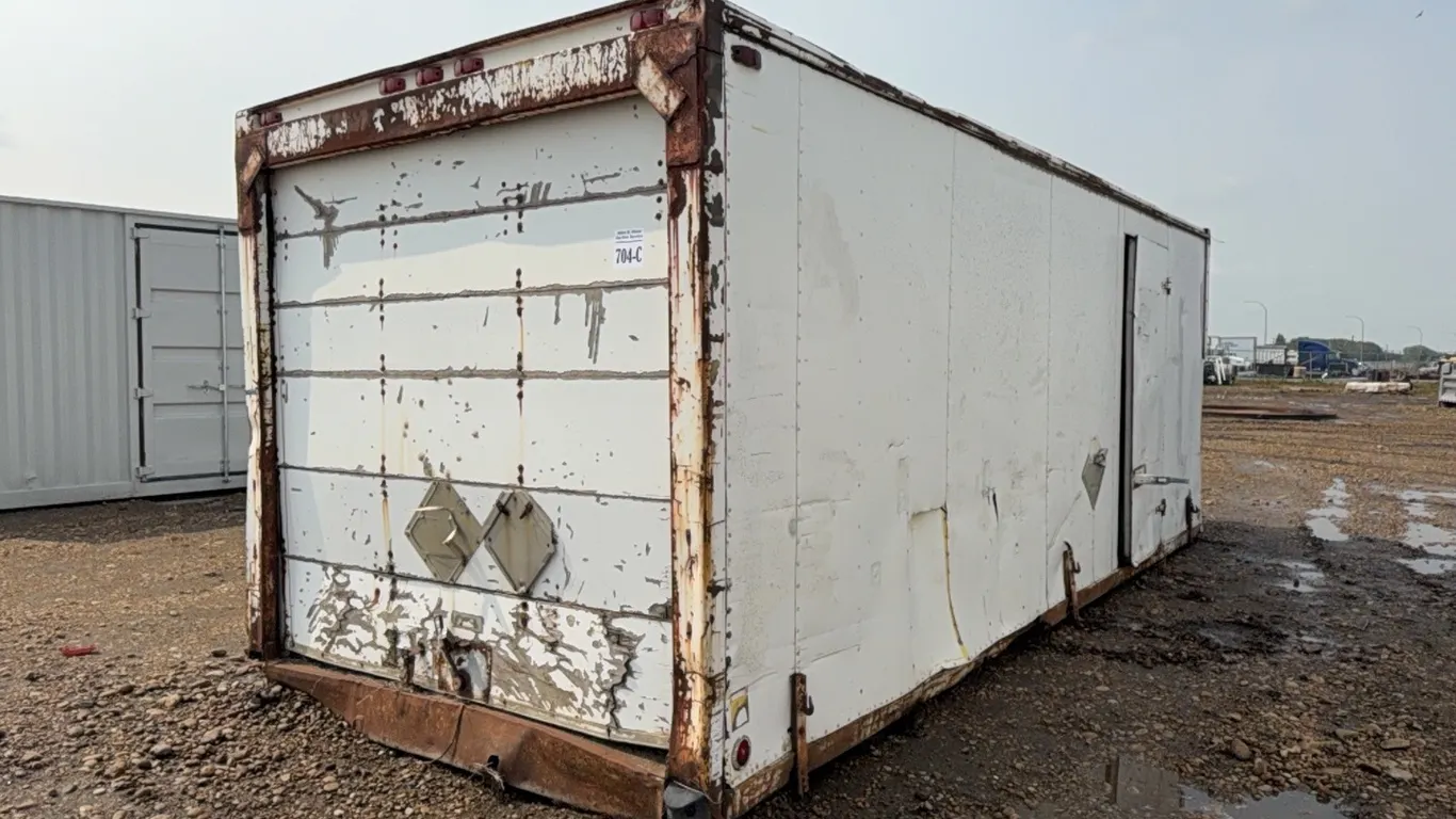 101" (W) X 22' (L) DRY VAN BODY