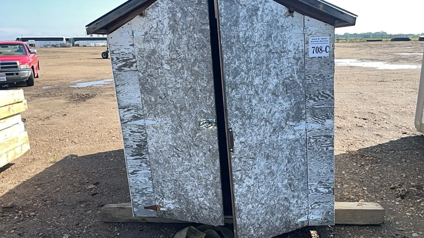 64" X 123" (L) GARDEN SHED