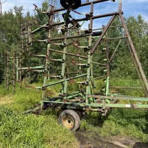 40' CCIL Field/ Tillage Cultivator w/ Sweeps & 3 Bar Mulchers (Picture Coming)
