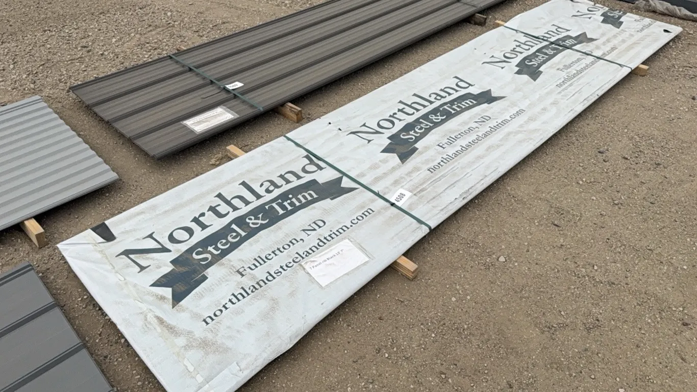 ID 4508 (7) Panel Black 13' 7" Tin