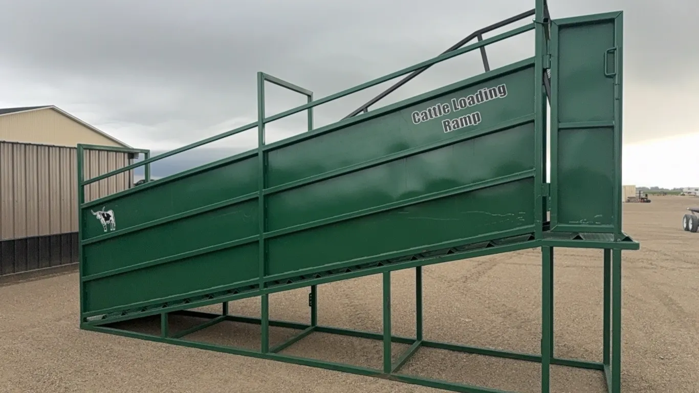 ID 4441 Industrias America C-18 Cattle Loading Ramp