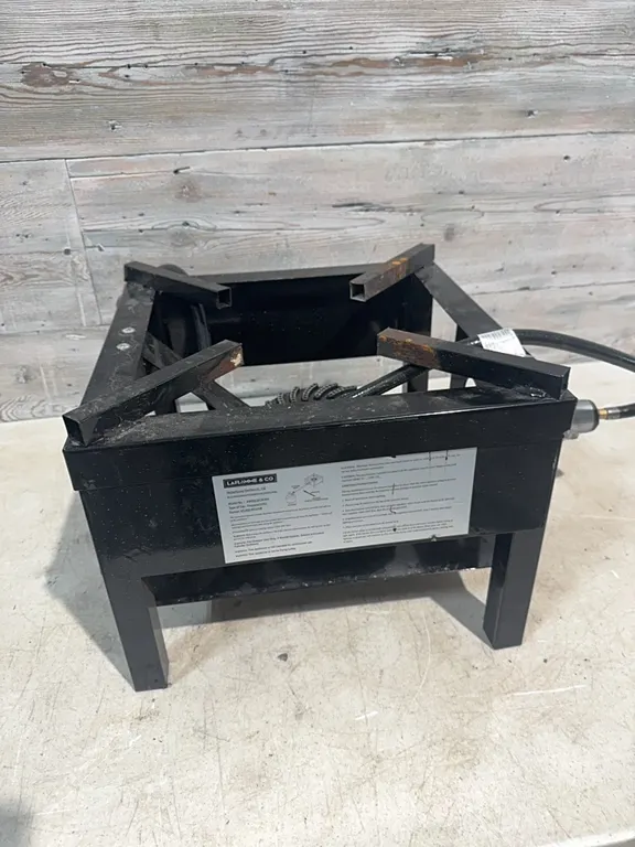 Propane burner stand with burner
